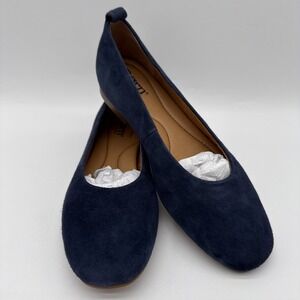 Born Patrice Ballet Flats Navy Women's Size 6